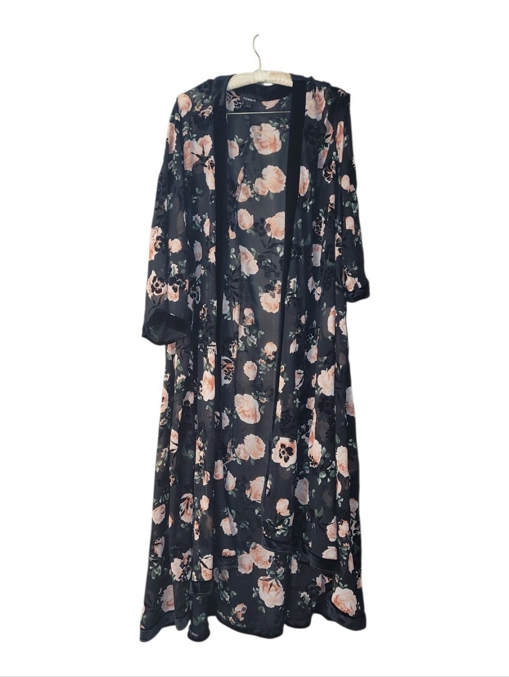 Torrid 3 4 Dark Feminine Whimsigoth Kimono 3X 4X Kimono Sleeves